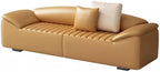 Modern Bed End Stool for Bedroom Living Room Bedside Long Bench Cloakroom Sofa Minimalist Couch Entryway(Orange,Small)