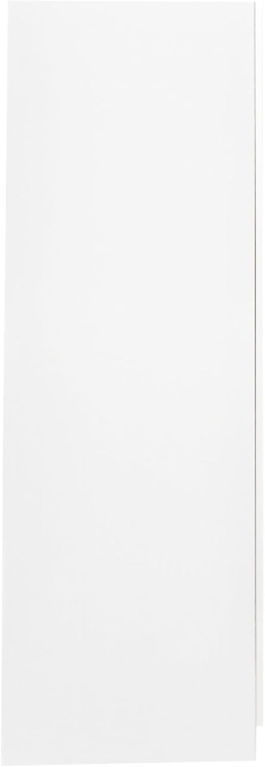 Standalone Pantry Cabinet Buffet Sideboard Cupboard with Double Doors, Multi-Level Shelving, Tall Organizer Storage for Kitchen Dining Living Hallway Bathroom, Modern Retro Furniture (White)