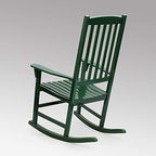 Cambridge Casual Solid Wood Bentley Porch Rocking Chair, Hunter Green