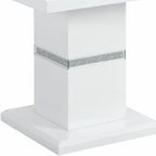 Global Furniture USA Monaco White End Table