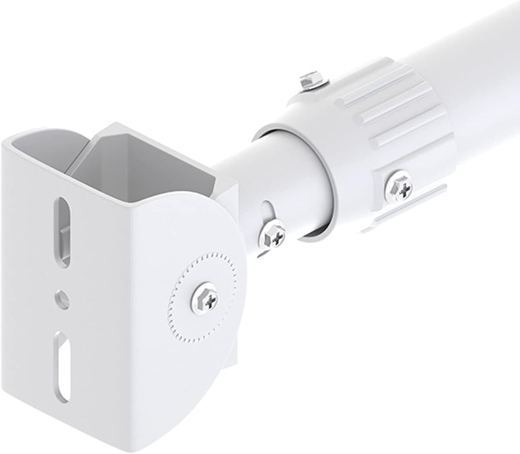 WiTi Extendable Mounting Pole for Security Surveillance Cameras,15.7-23.6 inch Adjustable Ceiling Mount Bracket for CCTV IP Camera,Outdoor Indoor Solid Metal Powder Spray Coating