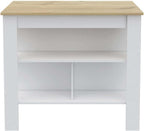 5-Shelf 4-Door Kitchen Set with Island and Wall Cabinet | Includes 5 shelves and 4 doors for expanded storage capacity
