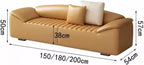 Modern Bed End Stool for Bedroom Living Room Bedside Long Bench Cloakroom Sofa Minimalist Couch Entryway(Khaki,Medium)