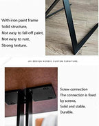 Telephone Table, Industrial Side Table,Telephone/Laptop Side Table,Sofa Side End Table,C Table for Small Space(Color:Wood,Size:17.3217.3223.62in)