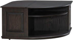Pemberly Row 3 Piece Table Set, Rubberwood and Oak Veneers, Aged Oak Finish, Includes Cocktail Table with Lift Tops and Casters, 2 End Tables with Drawers, Antique Pewter Knobs, Living Room Furniture