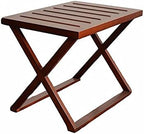 Telephone Table, Chinese Style Square Side Table,Hotel Luggage Rack,Small Coffee Table and Telephone Table,Nightstands for Sofa Couch Bed for Living Room Bedro(