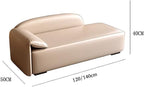 Modern Bedroom Bed End Stool Sofa Nordic Simple Shoe Bench Clothing Store Chaise Longue Entryway(Beige,Medium)