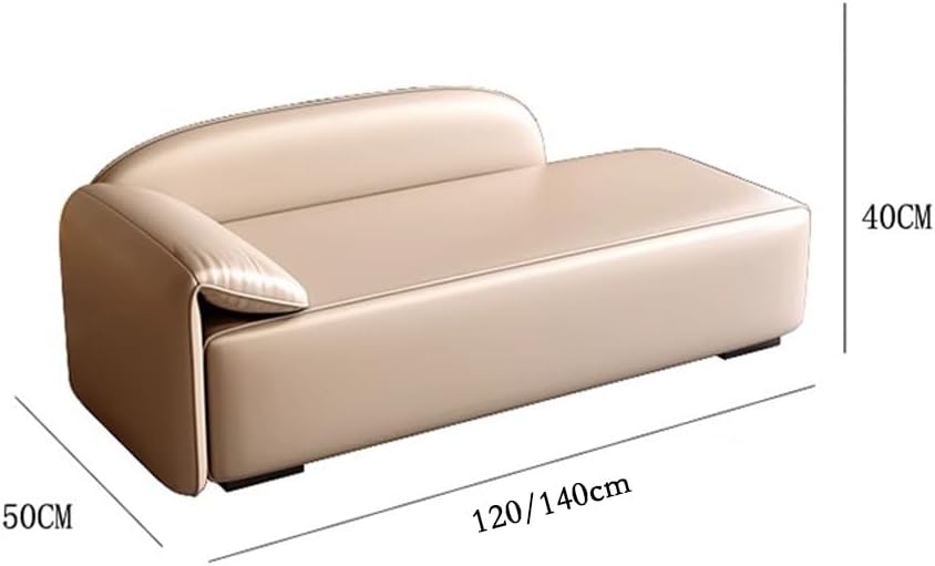 Modern Bedroom Bed End Stool Sofa Nordic Simple Shoe Bench Clothing Store Chaise Longue Entryway(Beige,Medium)