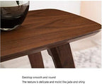 Telephone Table, All Solid Wood Side Table/Telephone Tables,C Sofa Side Table,Removable End Tables Living Room,White/Wood(Color:Walnut,Size:20.4714.1722.44in)