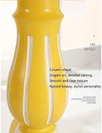 Telephone Table, Solid Wood End Table,Sofa Side Table,Living Room Telephone Coffee Table,Cottage Style Accent Table ，2 Colors(Color:Bright Yellow,Size:26.7726.77in)