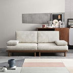Lartis 78.7" Sofa Bed, Sleeper Pull Out Couch, Modern Couch Convertible Modern Futon for Living Room/Apartment/Bedroom, Modular Design Sofa,Full Solid Wood Frame