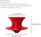 Modern Fibers 360° Swivel Gyro Chair - Indoor/Outdoor Slish Design, 220 lbs Capaci, Ideal for Home, Patio, Garden, Dining, Relaxat & Slish Decor.