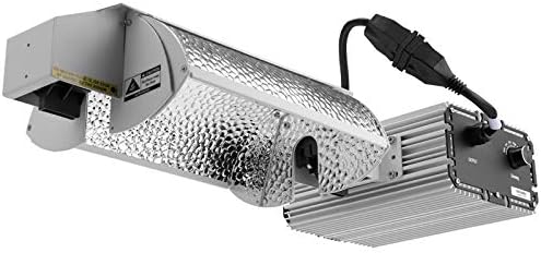 Plantmax UltraGrow – 1000W eFlex HID DE Grow System, Dimmable Ballast, Controller Port with MH 1000W Bulb for Indoor Growing