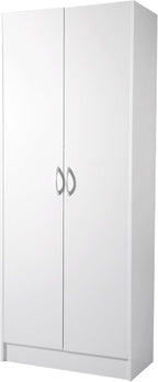 CIATRE 60" Tall Kitchen Pantry Cabinet - Freestanding Storage Cabinet with 3 Adjustable Shelves, 110LB Capacity, Soft-Close Doors, for Food, Dishes, Utensils (65.75" x 15.35")