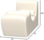 Zinus Lotus Zero Gravity Chaise Lounger, Foam Recliner for Living Room, Ergonomic Positioning for Better Relaxation, Pillow Included, No Assembly, Oatmeal
