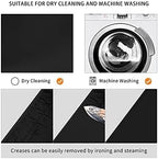 10 x 10 FT Black Backdrop Background, 100% Polyester Photography Backdrop Foldable Washable Black Screen for Photoshoot Portraits Party Video Studio Shooting