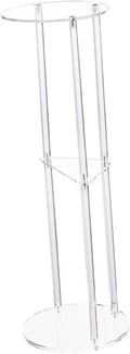 Clear Acrylic Side Table, NightStand, Modern Small Drink Side Table Furniture for Home Bedroom Bedside Living Room Hallway