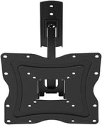 Kortek Full Motion TV Wall Mount for 10–50 Inch Tvs, Articulating Tilt Swivel Mount with 9 Inch Extension, Vesa 75x75 to 200x200, 66 Lbs Capacity, Single Stud with HDMI Cable Included