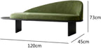 Modern Wooden Bed-end Bench in Hotel Bedroom Showroom Dressing Room Shoe-Changing with Backrest Entryway(XS)