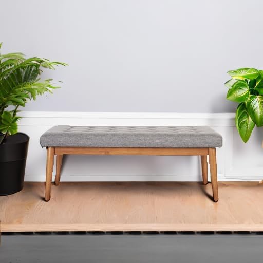Crosley Furniture Landon Wood Dining Bench for Entryway or Mudroom, Acorn