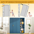 BESFUR 71" Tall Metal Storage Cabinet with 2 Doors and 4 Adjustable Shelves, Heavy Duty Kitchen Pantry Cabinet for Home Office, Kitchen, Garage and Dining Room, Blue,71”H x 27.5”W x 13.8”D