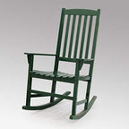 Cambridge Casual Solid Wood Bentley Porch Rocking Chair, Hunter Green