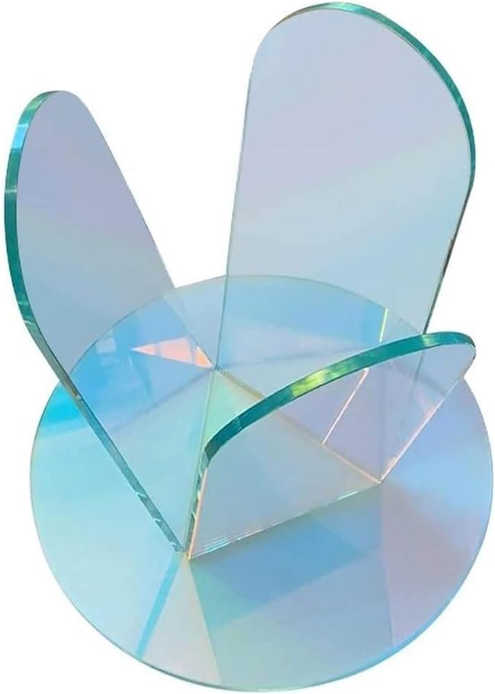 Acrylic End Table, Colorful Coffee Table, Modern Nightstand for Living Room, Bedroom