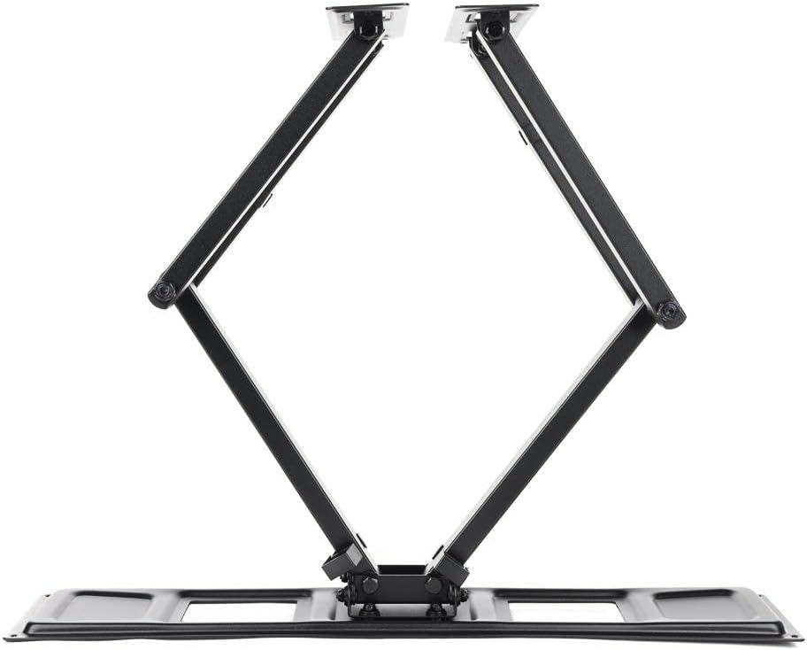 Monoprice Premium Full Motion TV Wall Mount Bracket Corner Friendly for 32" to 70" TVs up to 99lbs, Max VESA 600x400, Fits Curved Screens
