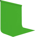 Green Portable Backdrops 5x7ft Solid Color Photo Backdrops Photoshoot, Photography Background Curtain