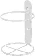 Wall-Mounted Wine Rack Single Bottle Holder Metal Wine Bottle Stand with Screws White for Kitchen Dining Bar