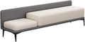 Modern End of Bed Bench Foot of Entryway Storage Ottoman Leather Entryway(Gris,90 * 40 * 52cm)