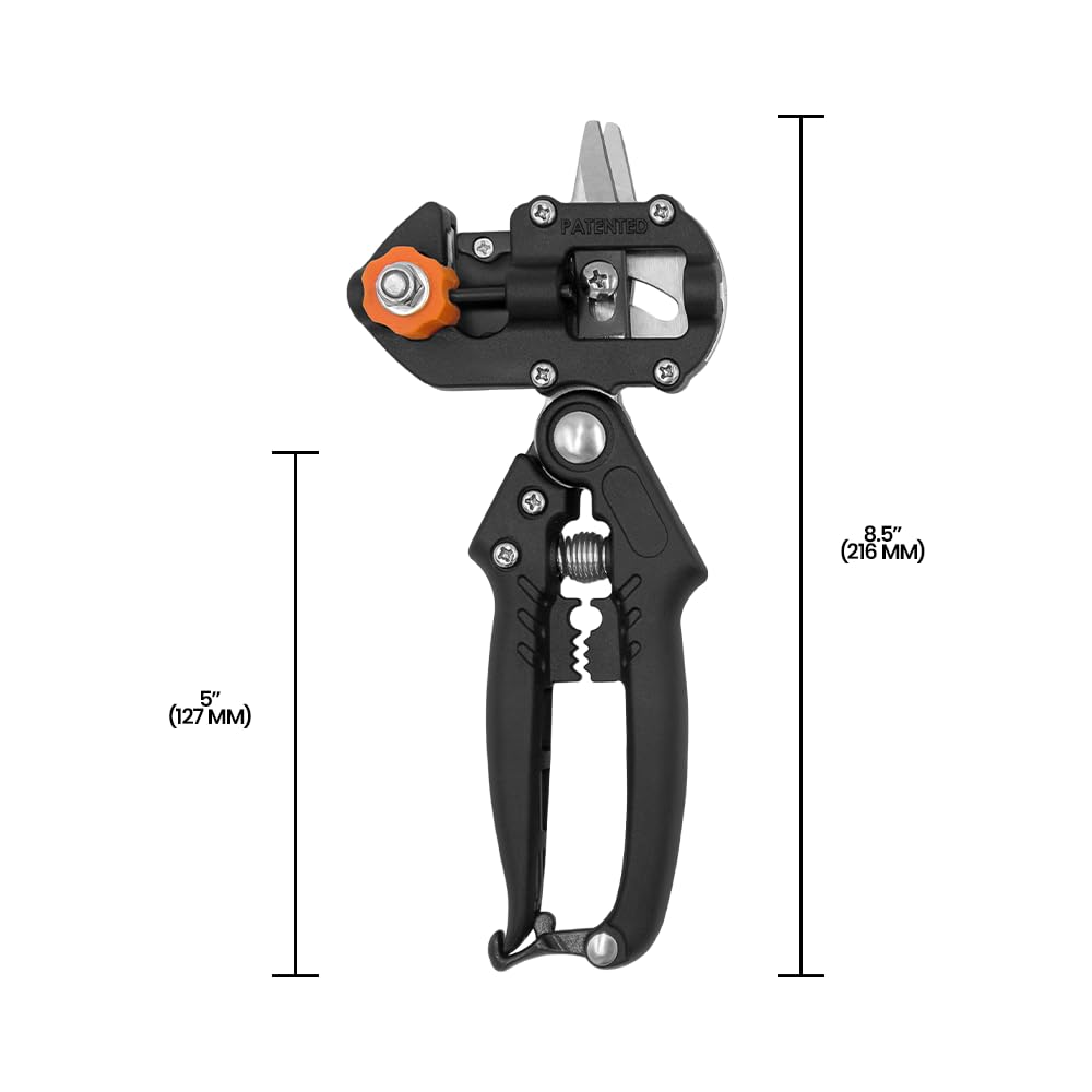 Zenport ZJ67 Omega-Cut Grafting Tool/Pruner for Fruit Trees and Grape Vines