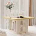 Black Floor Table with Storage - Heavy Duty Sofa Side Table, Low Accent End Table for Living Room & Balcony, Stylish & Functional Storage Solution