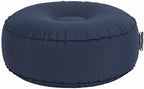 Inflatable Stool Camping Seat Foldable Sofa Leg Pads Cushion for Outdoor Hiking Travel Home Office Use Lightweight Durable Portable Navy
