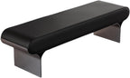 Modern Upholstered Bed end Stool Bedroom Home Use Bedside Dressing Room Wooden Shoe Changing Entryway(XS)