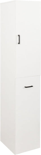 KEIKI Pull-Out Kitchen Pantry Storage Cabinet with Multi-Tier Shelf, Spice Rack Next to Fridge, Freestanding Wood Cabinet Hutch Food Pantries Cupboard for Dining Room, Narrow Spaces