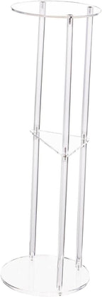 Clear Acrylic Side Table, NightStand, Modern Small Drink Side Table Furniture for Home Bedroom Bedside Living Room Hallway