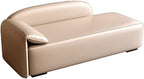 Modern Bedroom Bed End Stool Sofa Nordic Simple Shoe Bench Clothing Store Chaise Longue Entryway(Beige,Medium)