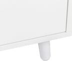 63'' Farmhouse Kitchen Pantry Cabinet, Tall Kitchen Storage Cabinet Home Storage with Microwave Stand, Freestanding Kitchen Hutch Cabinet with Storage 4 Doors, 4 Drawers - muebles para cocina (White)