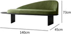 Modern Wooden Bed-end Bench in Hotel Bedroom Showroom Dressing Room Shoe-Changing with Backrest Entryway(Small)