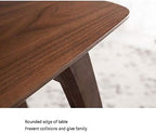 Telephone Table, All Solid Wood Side Table/Telephone Tables,C Sofa Side Table,Removable End Tables Living Room,White/Wood(Color:Walnut,Size:20.4714.1722.44in)