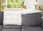 Legend Vansen Oversized Modular Sectional Sofa,U/L‑Shaped Reversible Couch with Ottoman,Deep Seat Plush Polyester Sofa for Living Room,7‑Seater,Dark Grey