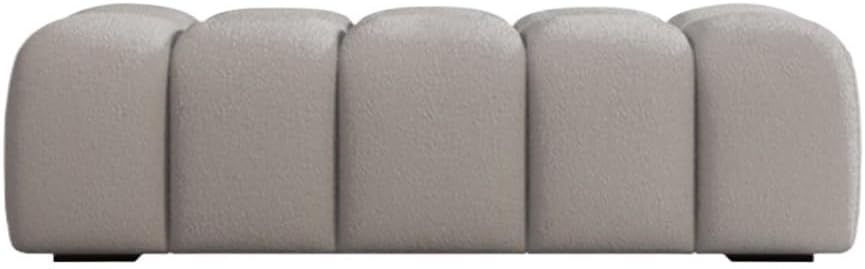 Modern Fabric Bed end Bench Long Bedroom Dressing Room Sofa Entryway(XXL)
