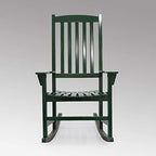 Cambridge Casual Solid Wood Bentley Porch Rocking Chair, Hunter Green