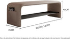 Modern Doorway Shoe-Changing Stool Shoe Cabinet Storage Two-Purpose Bedroom Simple Bedside Bench for Sitting Entryway(Gris,Medium)