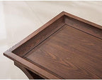 Telephone Table, Side Telephone End Table,Square Side Table Night Stand Coffee Table，Wood Look Accent Furniture(Size:23.6217.7124.01in,Color:Walnut)