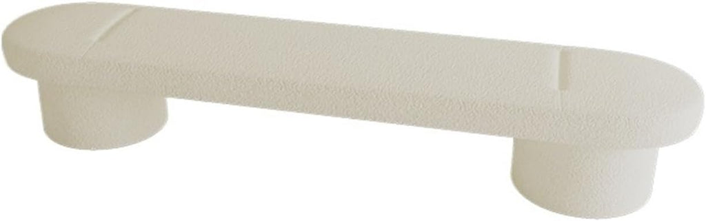 Modern Lamb's Wool Upholstered Bedroom Benches, Modern Tufted Ottoman Stool for Doorway, Living Room, Lock Entryway(White,120 * 40 * 45cm)
