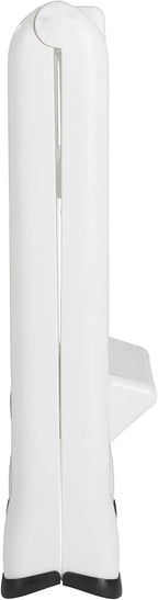 Rubbermaid FG420903WHT EZ Two Step Durable Folding Plastic Ladder Step Stool with Skid Resistant Foot Pads, White (2 Pack)