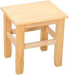 Stool Foot Stool,Solid Wood Stool,Non-Slip Wear Pad,Tenon Wood Craft,Four Sizes,Change Shoe Bench,25cm