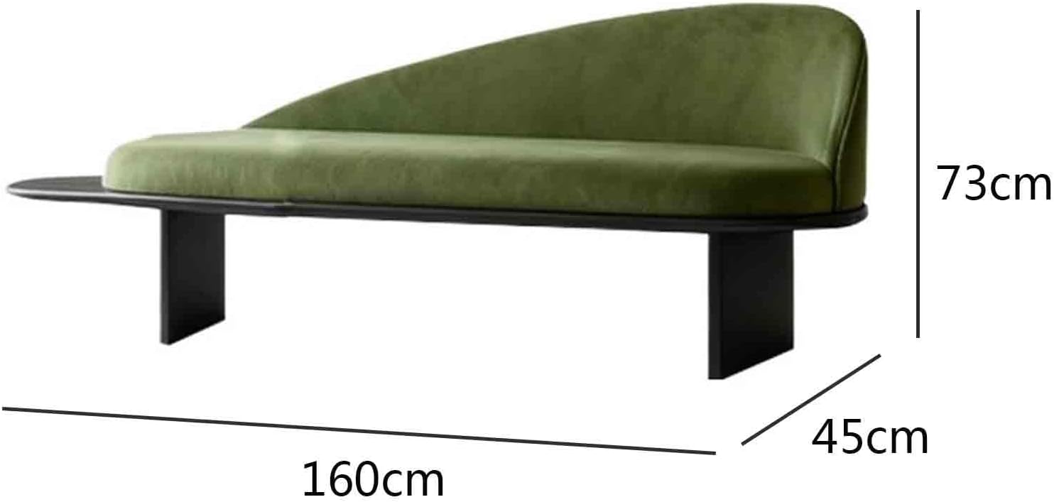 Modern Wooden Bed-end Bench in Hotel Bedroom Showroom Dressing Room Shoe-Changing with Backrest Entryway(Medium)